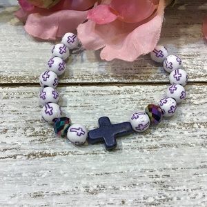 2/$10.00 Cross Bracelet
